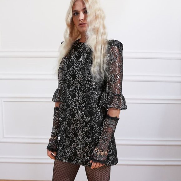 The Vampire’s Wife x H&M Lace Mini Dress - Picture 12 of 16